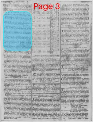 Page thumbnail for The Virginia Gazette