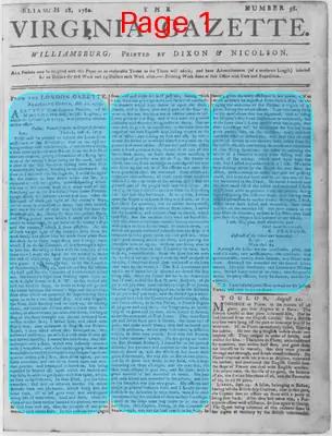 Page thumbnail for The Virginia Gazette