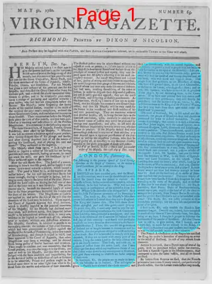 Page thumbnail for The Virginia Gazette