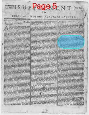 Page thumbnail for The Virginia Gazette