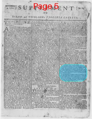 Page thumbnail for The Virginia Gazette