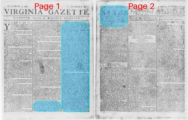 Page thumbnail for The Virginia Gazette