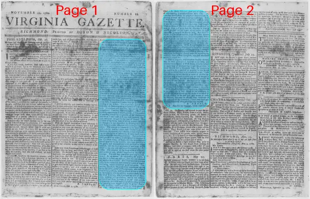 Page thumbnail for The Virginia Gazette