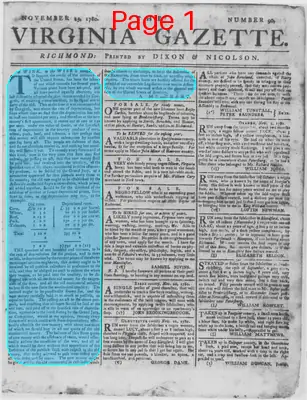 Page thumbnail for The Virginia Gazette