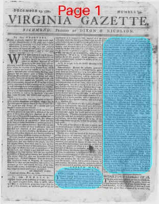 Page thumbnail for The Virginia Gazette