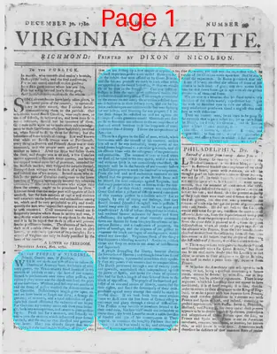 Page thumbnail for The Virginia Gazette