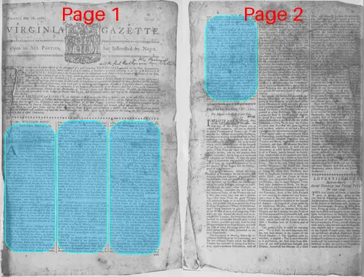 Page thumbnail for Rind's Virginia Gazette