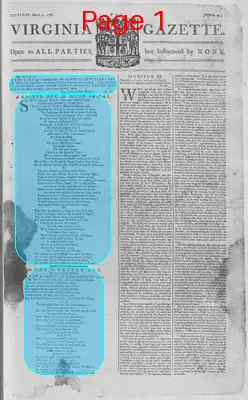 Page thumbnail for The Virginia Gazette