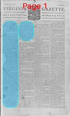 Page thumbnail for The Virginia Gazette