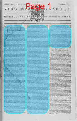 Page thumbnail for The Virginia Gazette