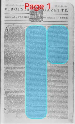 Page thumbnail for The Virginia Gazette