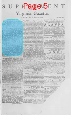Page thumbnail for The Virginia Gazette