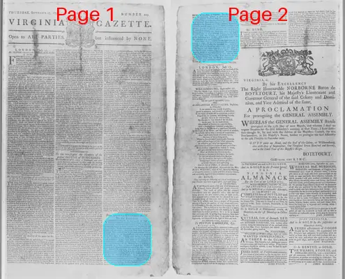 Page thumbnail for The Virginia Gazette