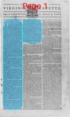 Page thumbnail for The Virginia Gazette