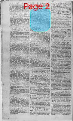 Page thumbnail for The Virginia Gazette