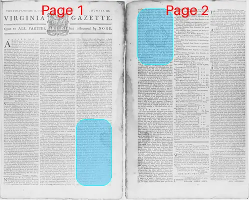 Page thumbnail for The Virginia Gazette