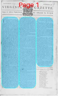 Page thumbnail for The Virginia Gazette