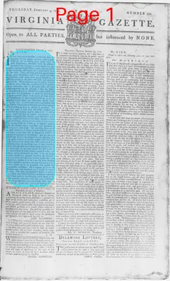 Page thumbnail for The Virginia Gazette
