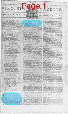Page thumbnail for The Virginia Gazette