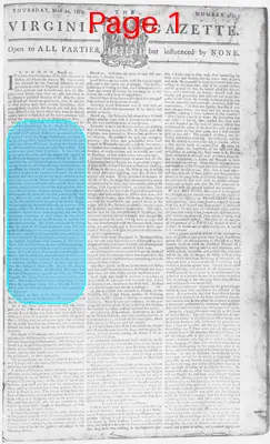 Page thumbnail for The Virginia Gazette