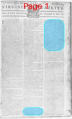 Page thumbnail for The Virginia Gazette