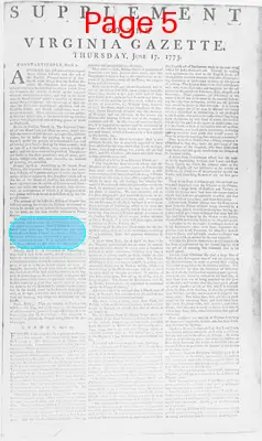 Page thumbnail for The Virginia Gazette