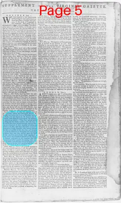 Page thumbnail for The Virginia Gazette