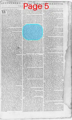 Page thumbnail for The Virginia Gazette
