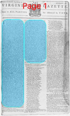 Page thumbnail for The Virginia Gazette