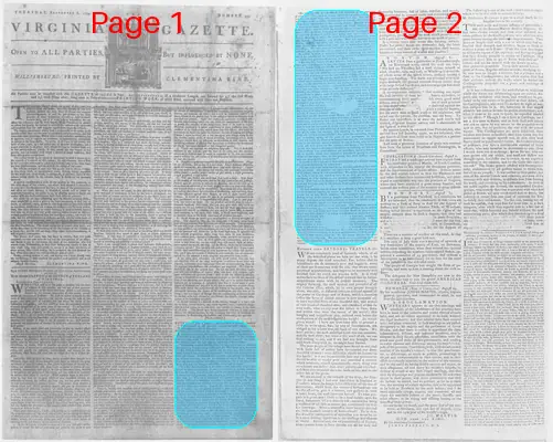 Page thumbnail for The Virginia Gazette