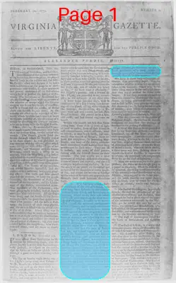 Page thumbnail for The Virginia Gazette