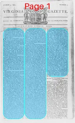 Page thumbnail for The Virginia Gazette
