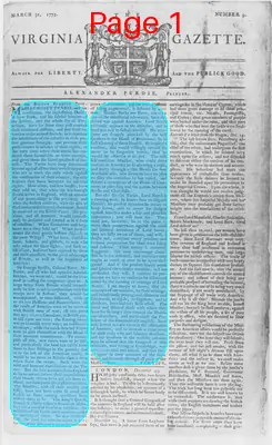 Page thumbnail for The Virginia Gazette