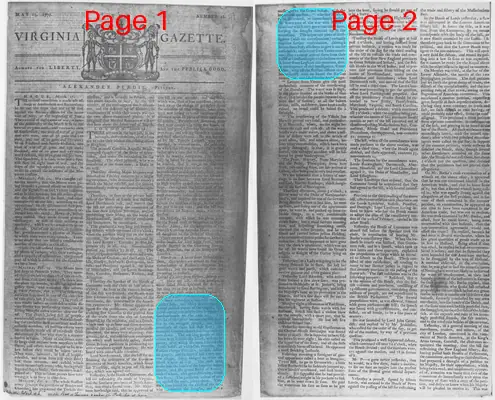Page thumbnail for The Virginia Gazette