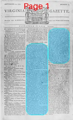 Page thumbnail for The Virginia Gazette