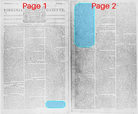 Page thumbnail for The Virginia Gazette