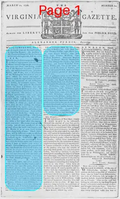 Page thumbnail for The Virginia Gazette