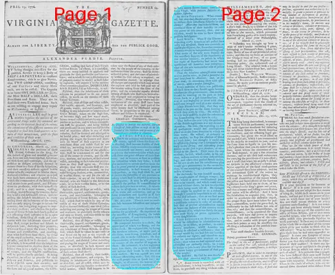 Page thumbnail for The Virginia Gazette