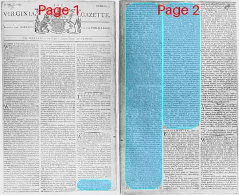 Page thumbnail for The Virginia Gazette