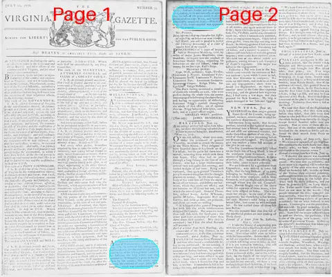 Page thumbnail for The Virginia Gazette