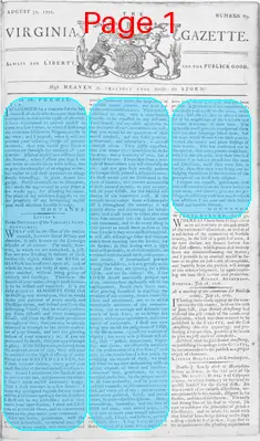 Page thumbnail for The Virginia Gazette