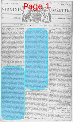 Page thumbnail for The Virginia Gazette