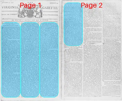 Page thumbnail for The Virginia Gazette