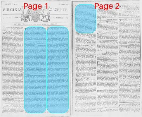 Page thumbnail for The Virginia Gazette