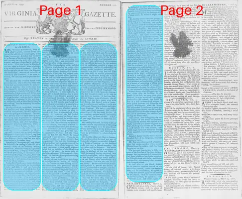 Page thumbnail for The Virginia Gazette