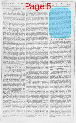 Page thumbnail for The Virginia Gazette