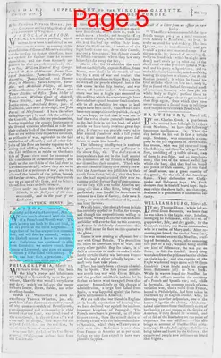 Page thumbnail for The Virginia Gazette