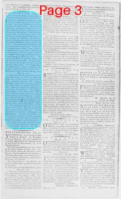 Page thumbnail for The Virginia Gazette