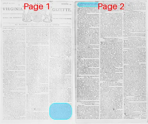 Page thumbnail for The Virginia Gazette