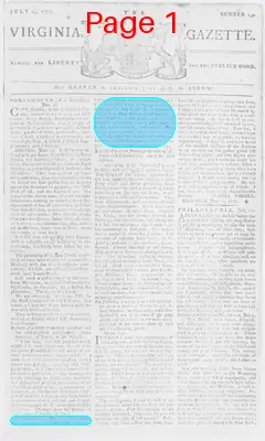 Page thumbnail for The Virginia Gazette